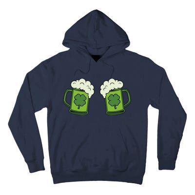 Drinking Green Beer Boobs Shamrock Irish Patricks Day Tall Hoodie