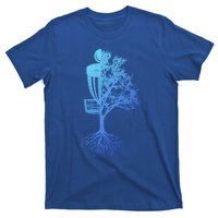 Disc Golf Basket And Tree Frolf Frisbee Golf Cool Gift T-Shirt