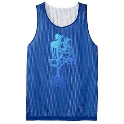 Disc Golf Basket And Tree Frolf Frisbee Golf Cool Gift Mesh Reversible Basketball Jersey Tank