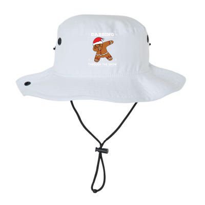 Dabbing Gingerbread Baking Cake Ugly Christmas Gift Legacy Cool Fit Booney Bucket Hat