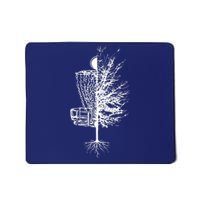 Disc Golf Basket Tree Frisbee Golf Mousepad