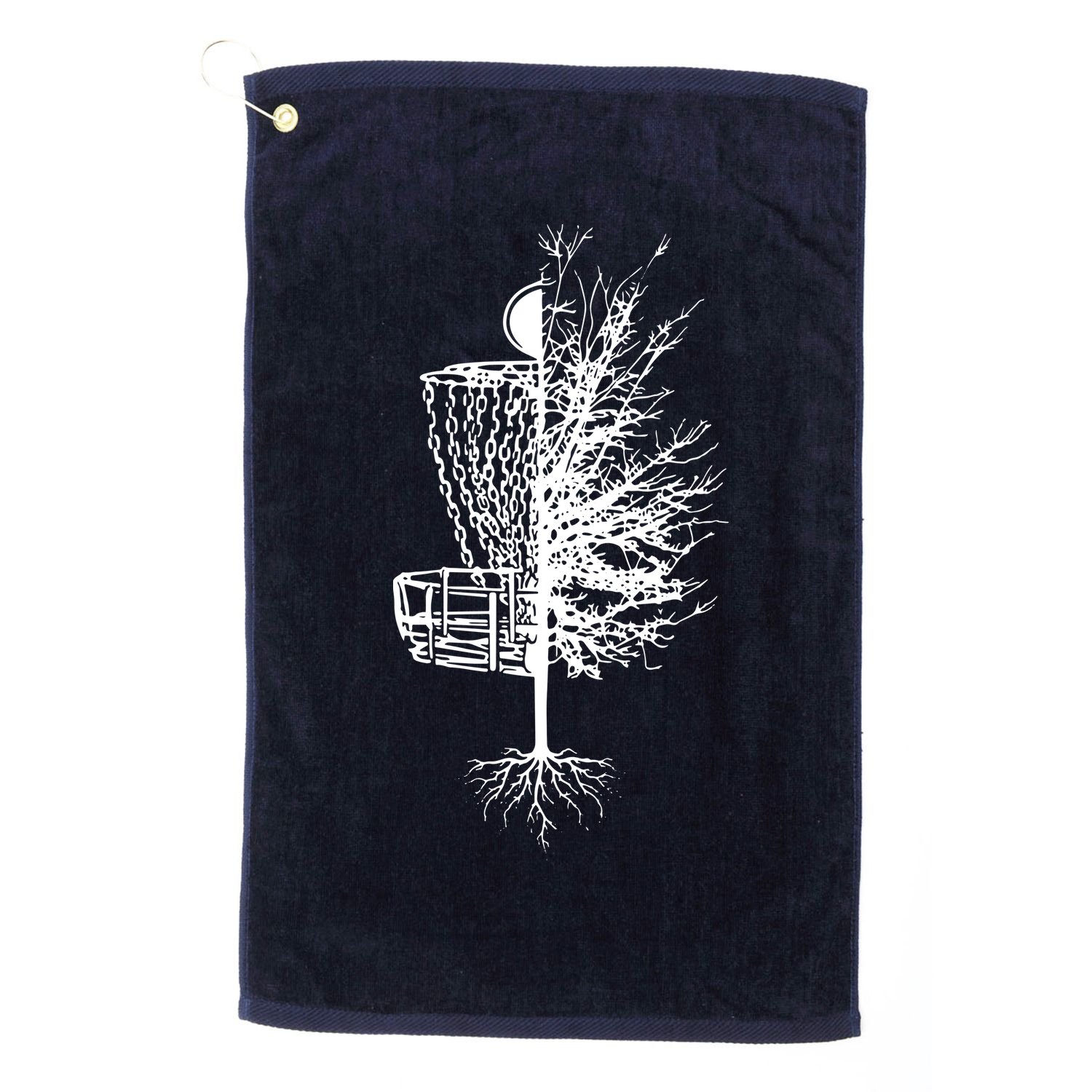 Disc Golf Basket Tree Frisbee Golf Golf Towel