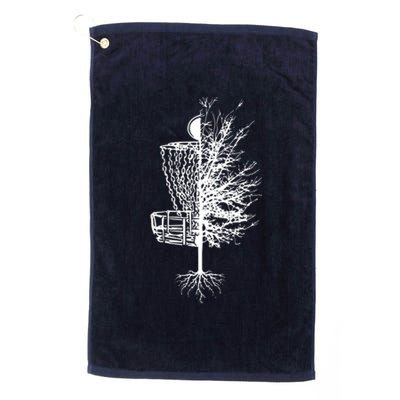 Disc Golf Basket Tree Frisbee Golf Platinum Collection Golf Towel