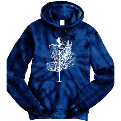 Disc Golf Basket Tree Shirts Funny Tie Dye Hoodie