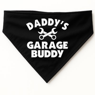 Daddy's Garage Buddy Funny Car Mechanic USA-Made Doggie Bandana