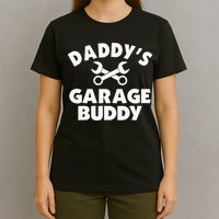 Daddy's Garage Buddy Funny Car Mechanic T-Shirt