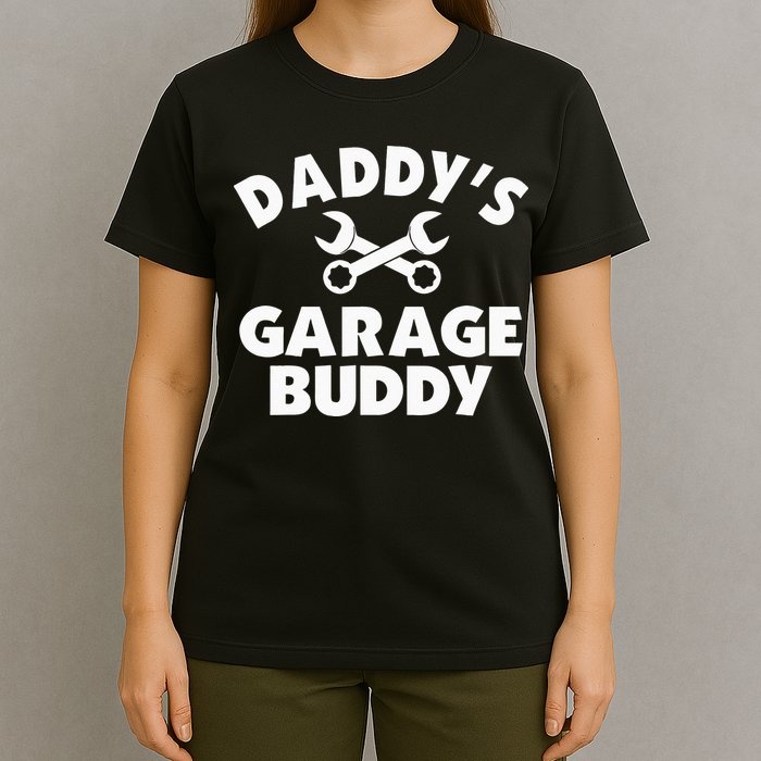 Daddy's Garage Buddy Funny Car Mechanic T-Shirt