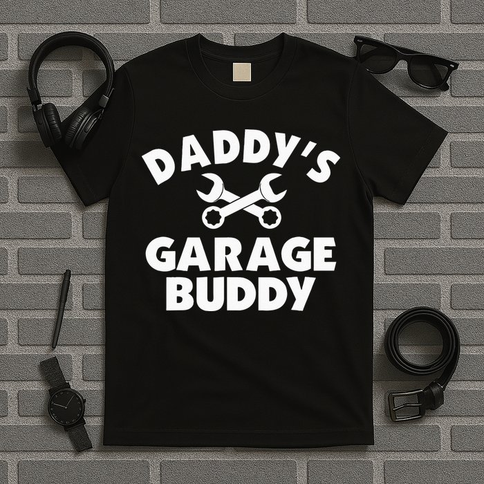Daddy's Garage Buddy Funny Car Mechanic T-Shirt
