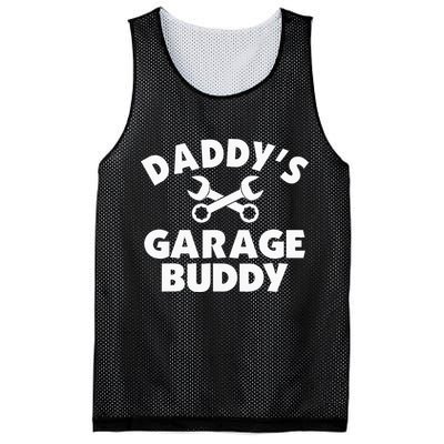 Daddy's Garage Buddy Funny Car Mechanic Mesh Reversible Basketball Jersey Tank