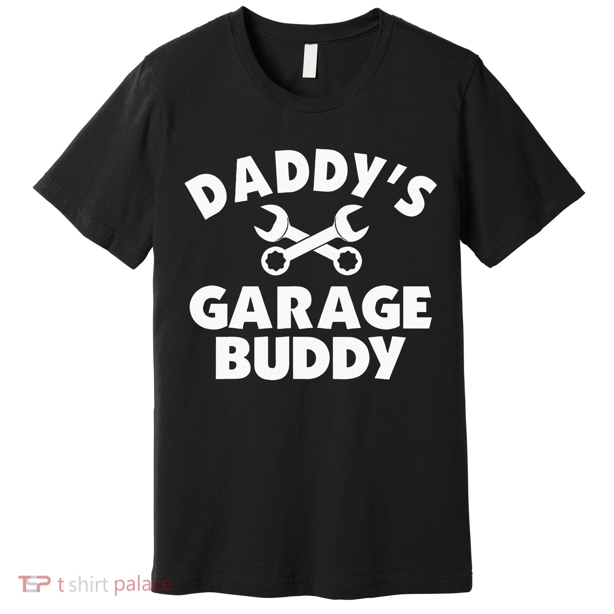 Daddy's Garage Buddy Funny Car Mechanic Premium T-Shirt