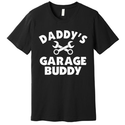 Daddy's Garage Buddy Funny Car Mechanic Premium T-Shirt