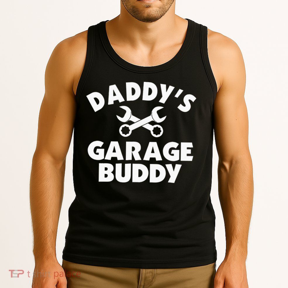Daddy's Garage Buddy Funny Car Mechanic Tank Top