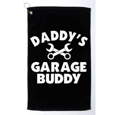 Daddy's Garage Buddy Funny Car Mechanic Golf Towel