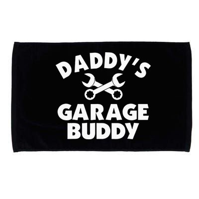 Daddy's Garage Buddy Funny Car Mechanic Microfiber Hand Towel