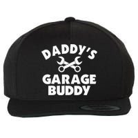 Daddy's Garage Buddy Funny Car Mechanic Wool Snapback Cap