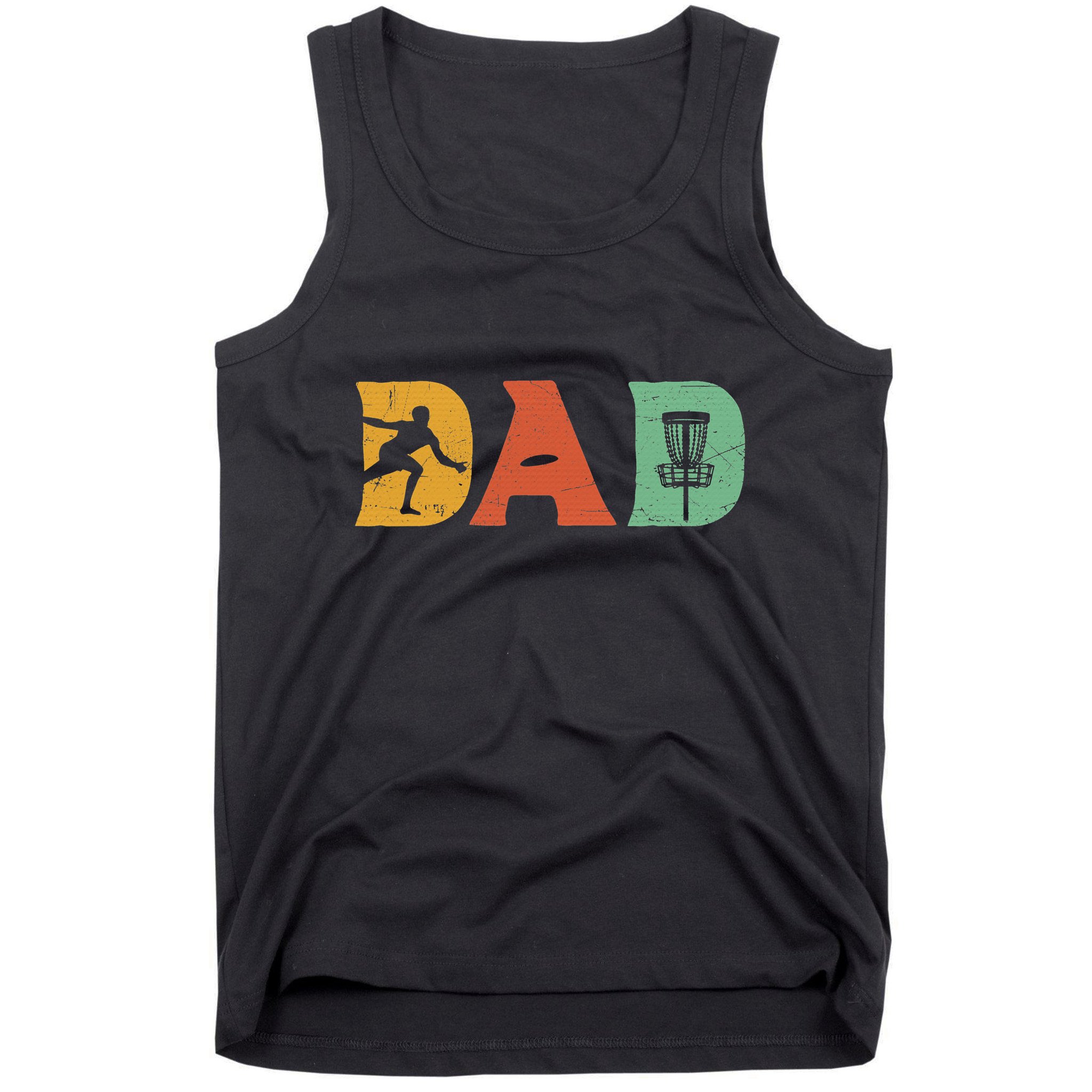 Disc Golf Best Dad By Par Father's Day Disc Golf Tank Top