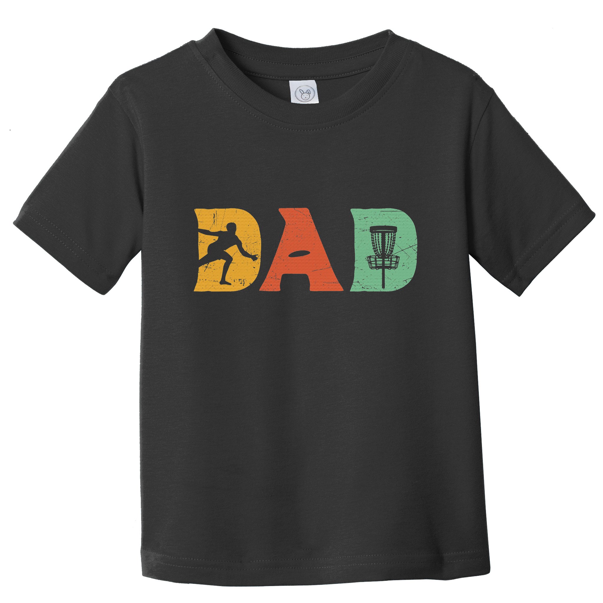 Disc Golf Best Dad By Par Father's Day Disc Golf Toddler T-Shirt