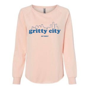 Detroit Gritty City Womens California Wash Sweatshirt