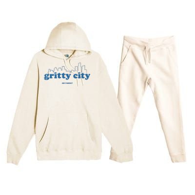 Detroit Gritty City Premium Hooded Sweatsuit Set