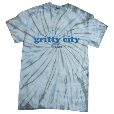 Detroit Gritty City Tie-Dye T-Shirt