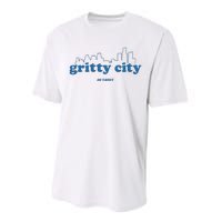 Detroit Gritty City Performance Sprint T-Shirt