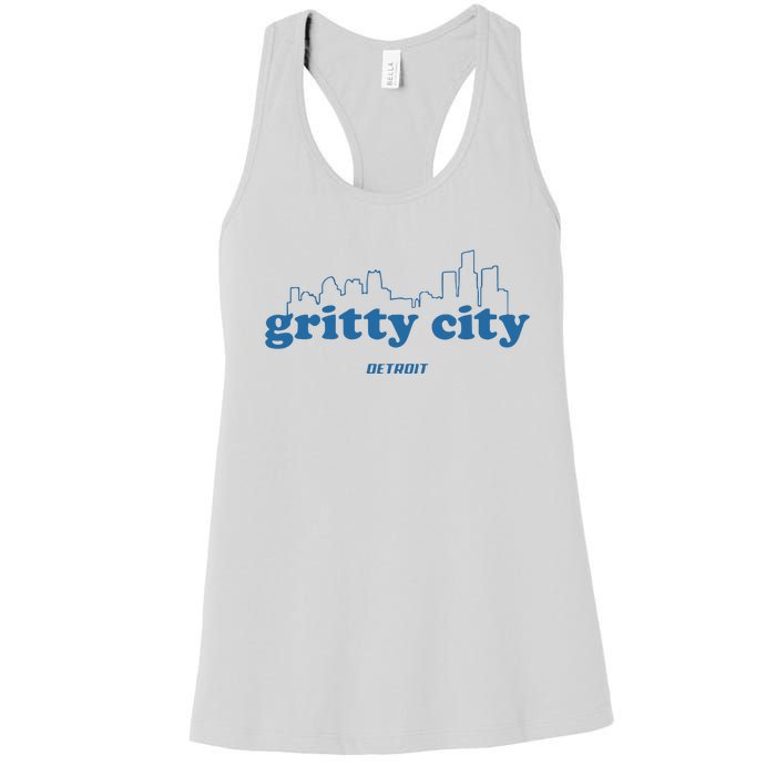 Detroit Gritty City Women's Racerback Tank