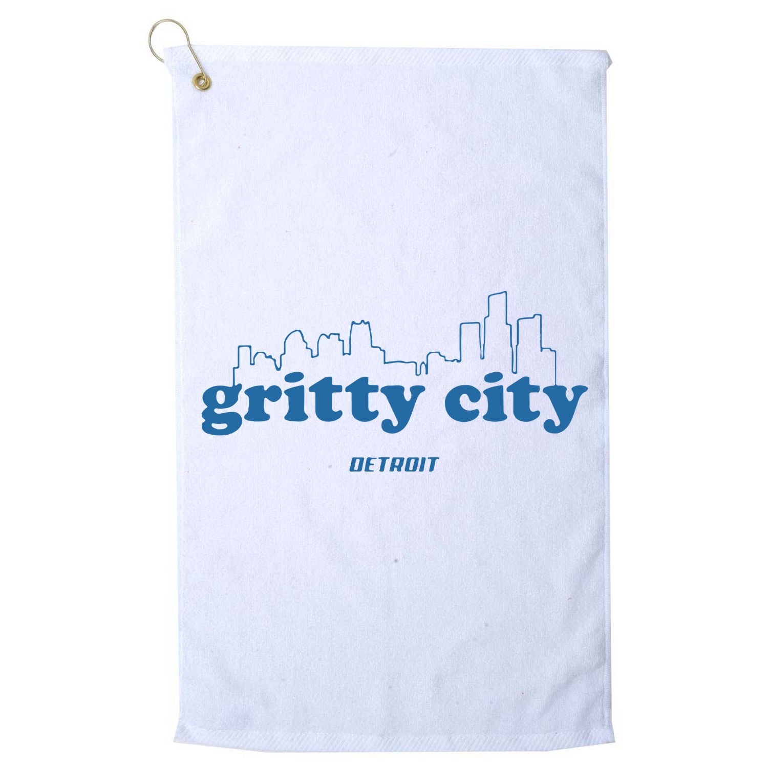 Detroit Gritty City Golf Towel
