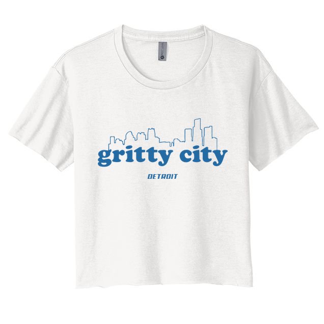 Detroit Gritty City Crop Top