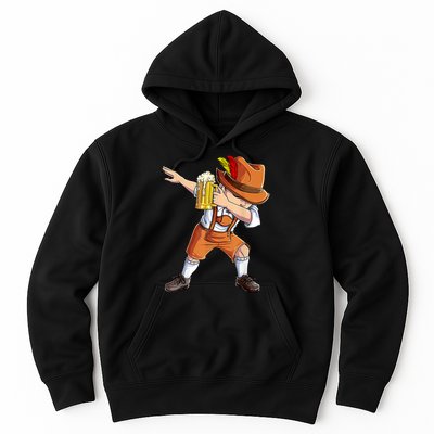 Dabbing German Clothes Oktoberfest Lederhosen Men Prost Beer Hoodie
