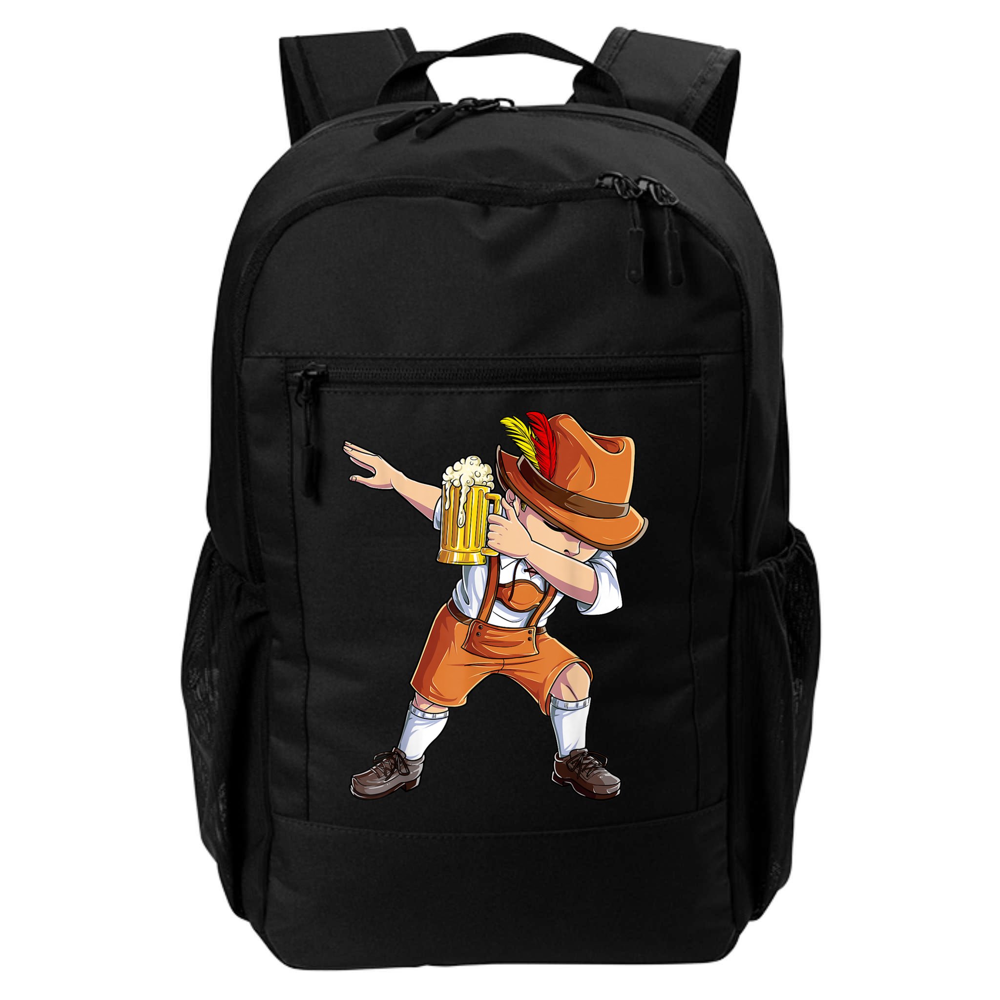 Dabbing German Clothes Oktoberfest Lederhosen Men Prost Beer Backpack