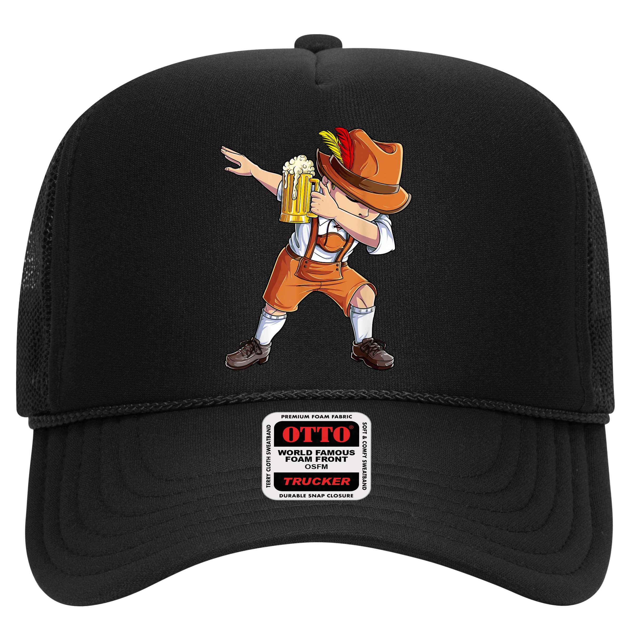 Dabbing German Clothes Oktoberfest Lederhosen Men Prost Beer Hat
