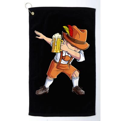 Dabbing German Clothes Oktoberfest Lederhosen Men Prost Beer Golf Towel