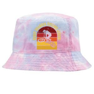 Daddy Grandpa Cycling Legend Gift Tie-Dyed Bucket Hat