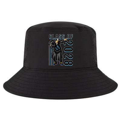 Dabbing Graduation Class Of 2028 Cool Comfort Performance Bucket Hat