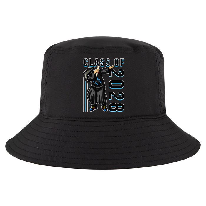 Dabbing Graduation Class Of 2028 Cool Comfort Performance Bucket Hat