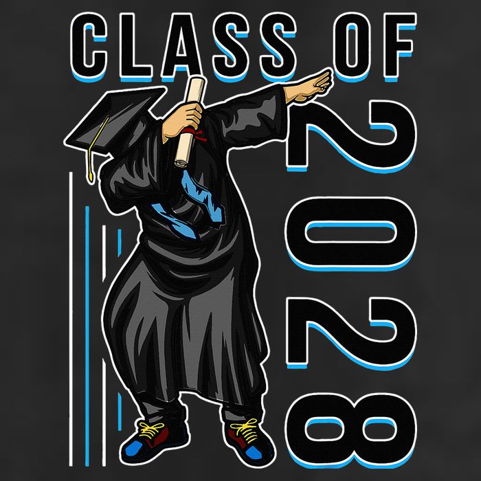 Dabbing Graduation Class Of 2028 Cool Comfort Performance Bucket Hat