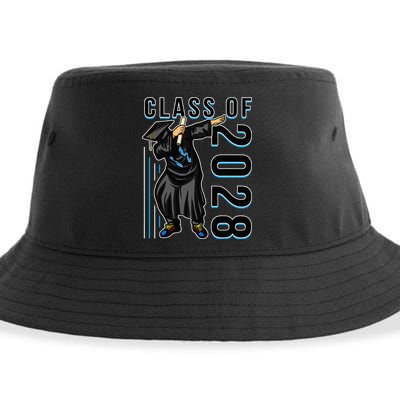 Dabbing Graduation Class Of 2028 Sustainable Bucket Hat