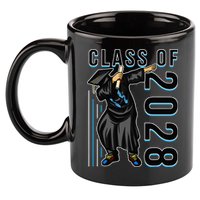 Dabbing Graduation Class Of 2028 11oz C Handle Ceramic Mug