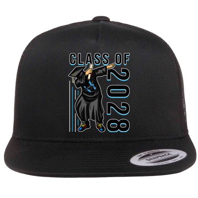 Dabbing Graduation Class Of 2028 Flatbill Hat