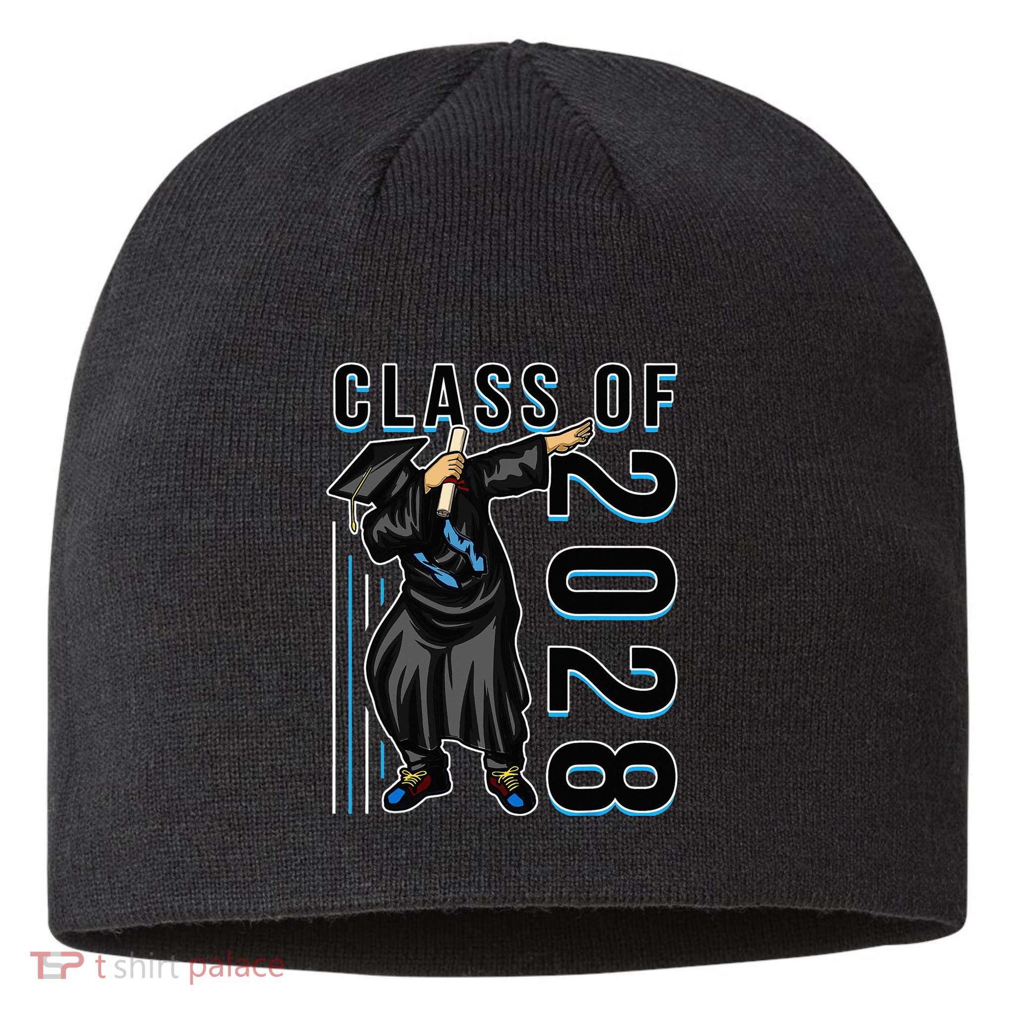 Dabbing Graduation Class Of 2028 Sustainable Beanie