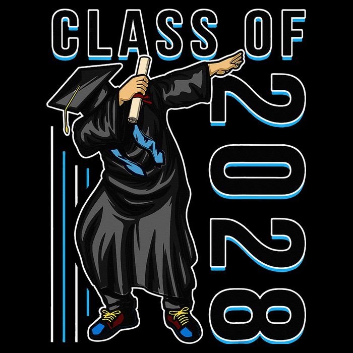 Dabbing Graduation Class Of 2028 16 in Basic Backpack