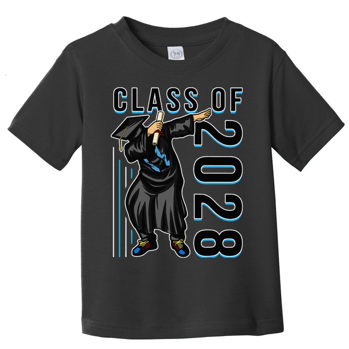 Dabbing Graduation Class Of 2028 Toddler T-Shirt