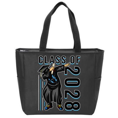 Dabbing Graduation Class Of 2028 Zip Tote Bag