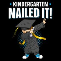 Dabbing Graduation Class Of 2025 Boy Kindergarten Nailed It Apron