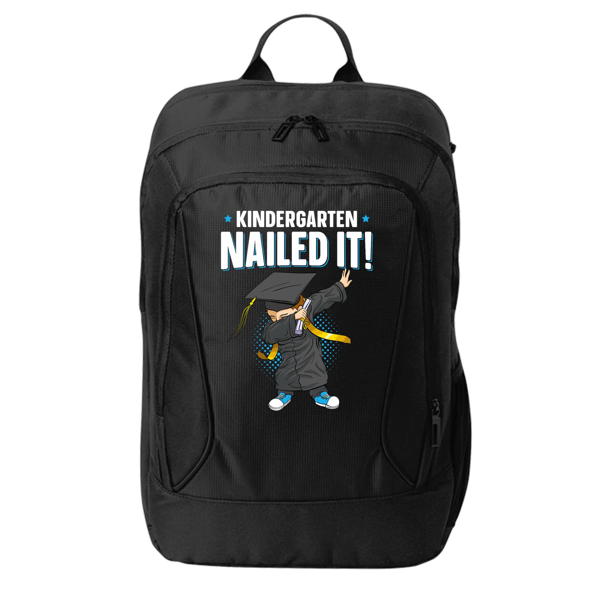 Dabbing Graduation Class Of 2025 Boy Kindergarten Nailed It City Backpack