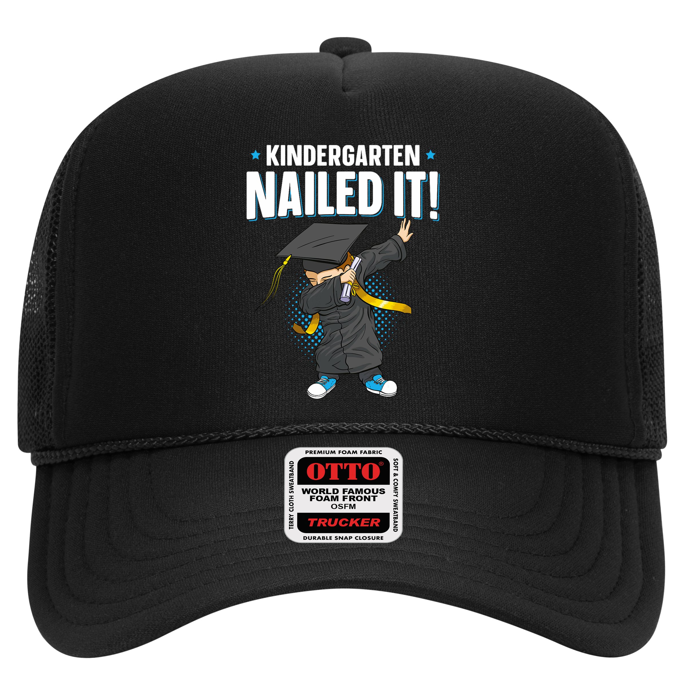 Dabbing Graduation Class Of 2025 Boy Kindergarten Nailed It Hat