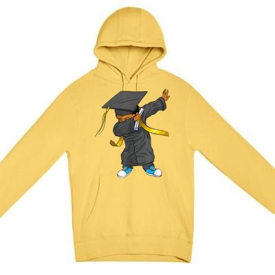 Dabbing Graduation Class Of Gift Men Funny Graduation Premium Pullover Hoodie