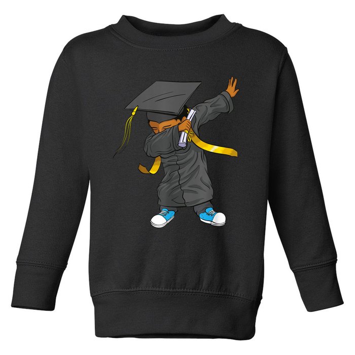 Dabbing Graduation Class Of Gift Men Funny Graduation Toddler Sweatshirt