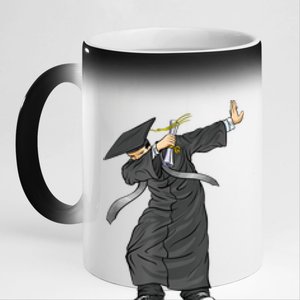 Dabbing Graduation Class Of Gift Men Funny Graduation 11oz Black Color Changing Mug