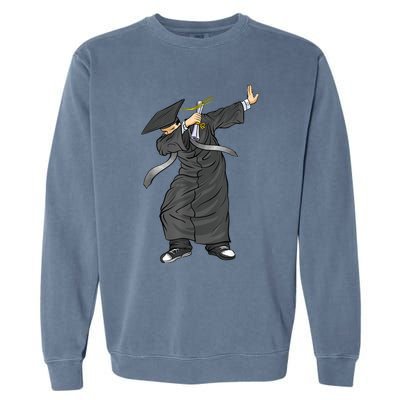 Dabbing Graduation Class Of Gift Men Funny Graduation Garment-Dyed Sweatshirt